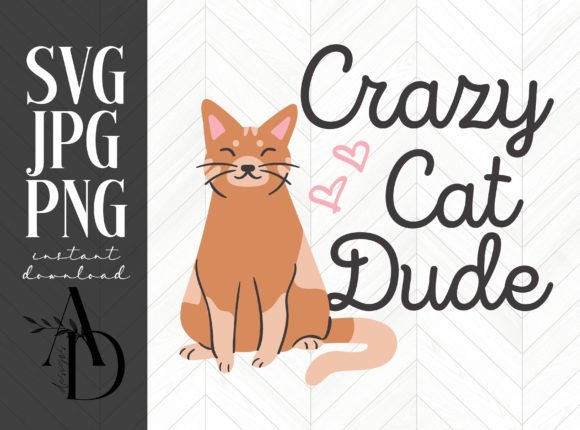 Crazy Cat Dude Orange Cat Design Review