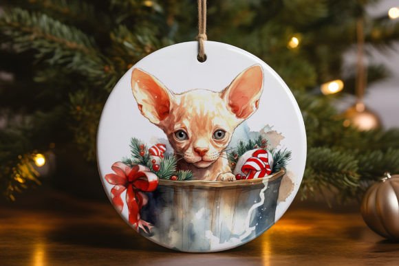 Devon Rex Cat Ornament Review for Embroidery Projects