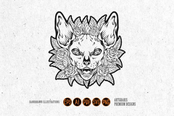 Eternal Embrace Muerte Sphynx Cat Embroidery Review