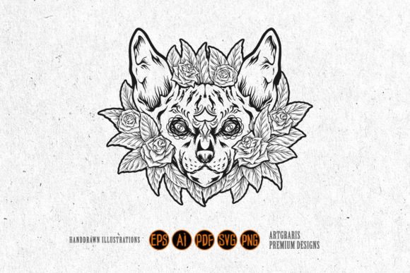 Floral Dia De Los Muertos Sphynx Cat Embroidery Review