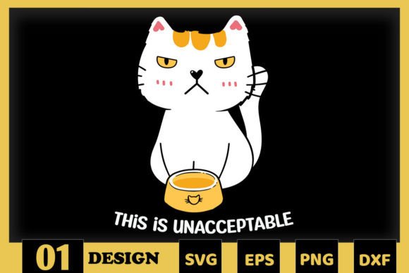 Funny Cat with Empty Bowl Embroidery Review