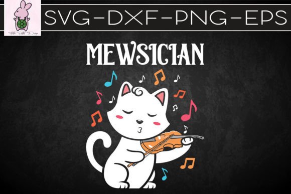 Mewsician - Violin Player Cat Design Review