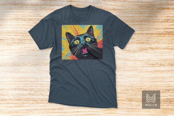 Pop Art Bombay Cat T-shirt Design Review