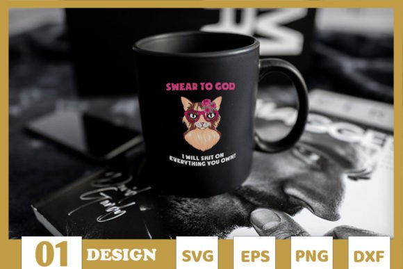 Swear to God Funny Cat Embroidery Review