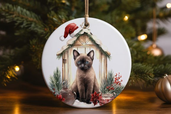 Tonkinese Cat Christmas Ornament Review