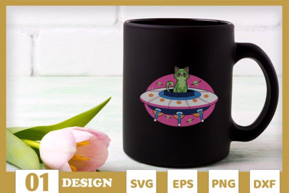 UFOs Alien Cat Embroidery Design Review
